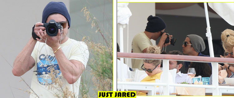 Zac Efron fotografa os <i>paparazzi</i>