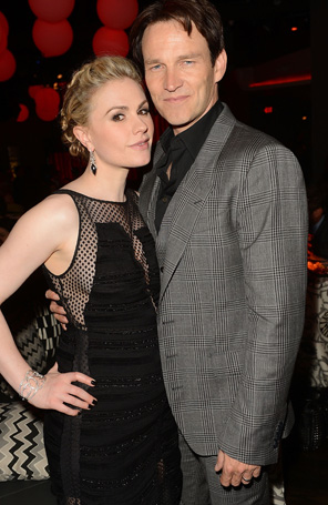 Stephen Moyer fala sobre gravidez de Anna Paquin