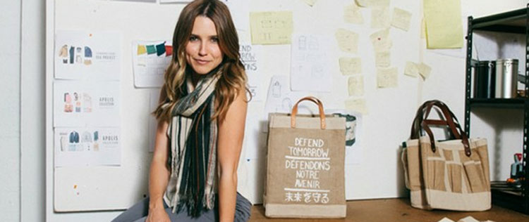 Sophia Bush cria bolsa por boa causa