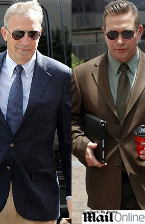 Kevin Costner e Stephen Baldwin vão a julgamento