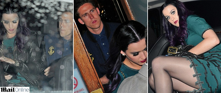 Katy Perry volta a ser clicada com guitarrista
