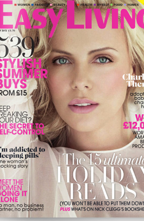 <I>Está difícil sair de casa agora</i>, diz Charlize Theron sobre a maternidade