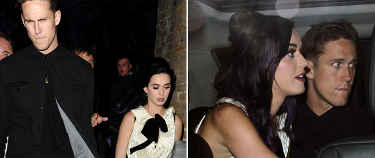 Katy Perry curte noite com suposto <I>affair</i>