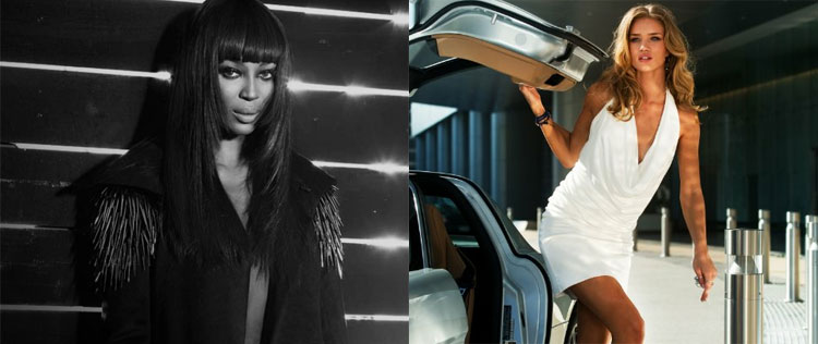 Kate Moss, Rosie Huntington e Naomi Campbell fecharão as Olimpíadas