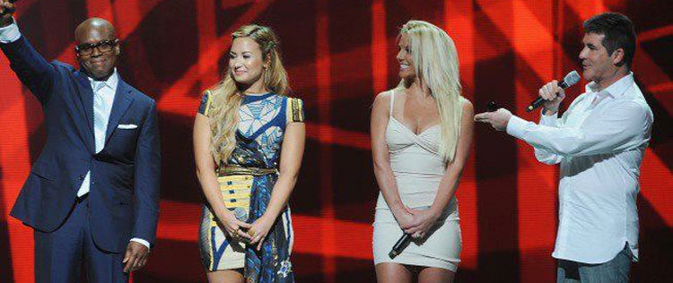Veja a primeira foto de Britney Spears no palco de <i>X Factor</i>!