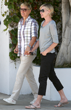 - <i>Ficou lindo</i>, diz Ellen DeGeneres sobre novo corte da esposa