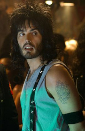 Russell Brand fica irritado com apresentador de TV