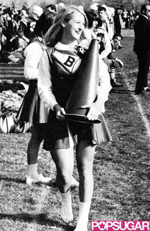 Veja foto de Meryl Streep vestida de líder de torcida