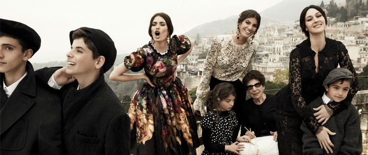 Monica Belluci estrela nova campanha da <i>Dolce & Gabbana</i>