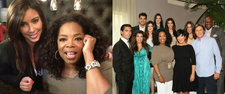 Oprah Winfrey irá aparecer em <i>reality</i> de Kim Kardashian