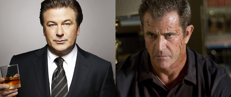 Alec Baldwin quer entrevistar Mel Gibson