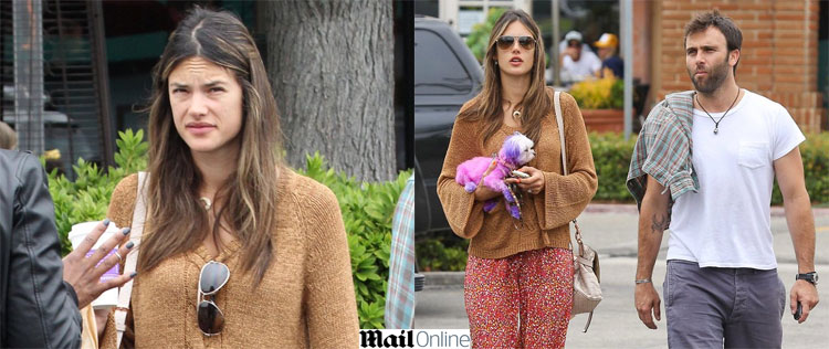 Alessandra Ambrósio aparece sem maquiagem