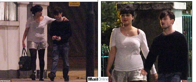 Daniel Radcliffe desperta rumores e é visto com mulher misteriosa