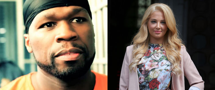 50 Cent quer jantar com jurada do <i>X Factor UK</i>