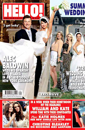 Veja nova imagem do casamento de Alec Baldwin