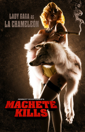Lady Gaga estreia como atriz em <i>Machete Kills</i>