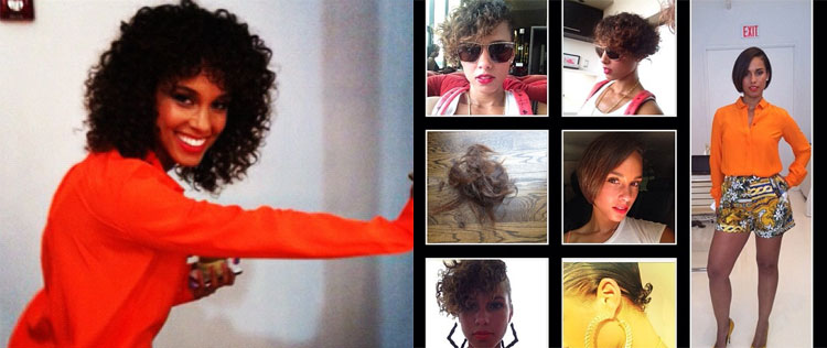 Alicia Keys está com um novo visual