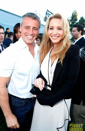 Atores de <i>Friends</i> se encontram em evento em Los Angeles