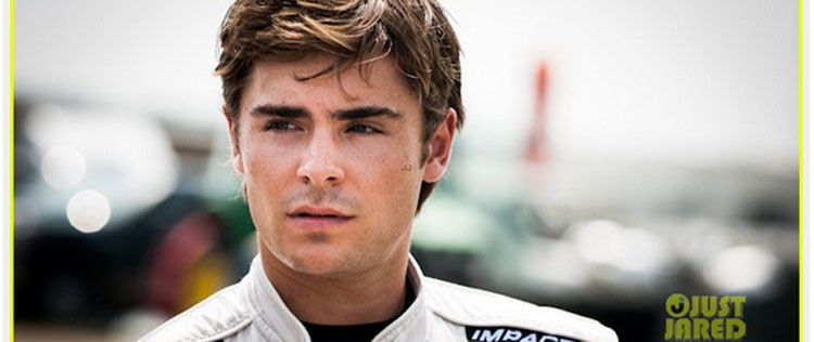 Zac Efron será piloto de corrida em novo filme