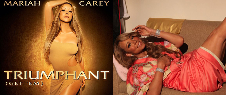 Mariah Carey mostra a cintura e abusa das fendas na capa de seu primeiro <i>CD</i> após a gravidez