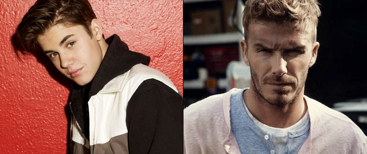 David Beckham quer jogar no time de Justin Bieber