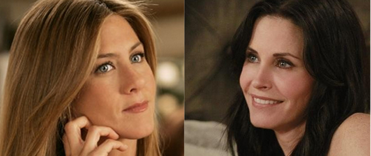 Jennifer Aniston e Courteney Cox voltam a ser amigas