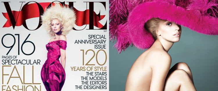 Lady Gaga posa nua e fala sobre perfume