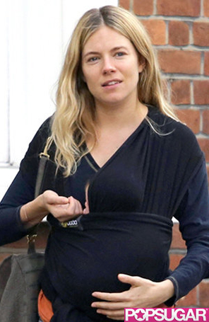 Sienna Miller aparece com a filha pela primeira vez