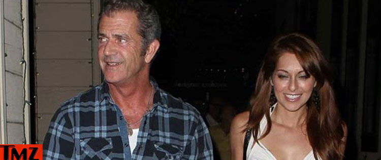 Mel Gibson é visto ao lado de mulher misteriosa