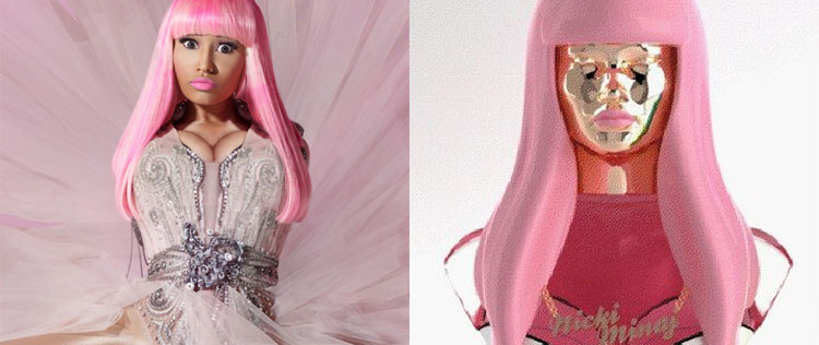 Nicki Minaj cria versão miniatura sua para perfume