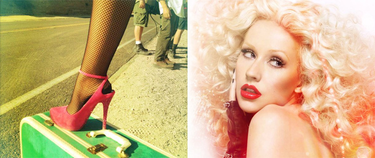 Christina Aguilera dá pistas sobre gravação de novo clipe