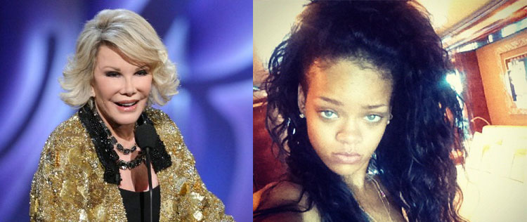 Rihanna discute com apresentadora de TV no <i>Twitter</i>