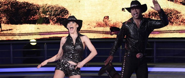 Bárbara Paz é eliminada da <i>Dança dos Famosos</i>