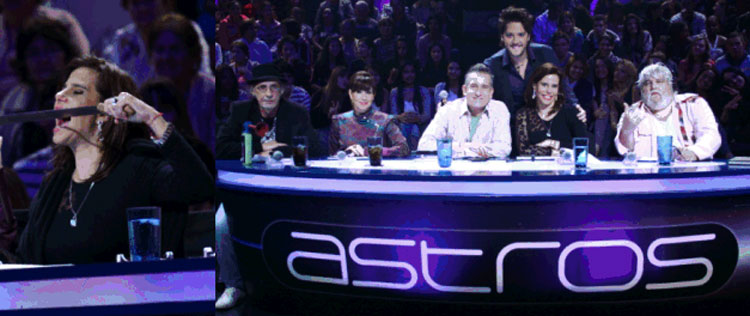 Narcisa Tamborindeguy é jurada convidada em <i>Astros</i>