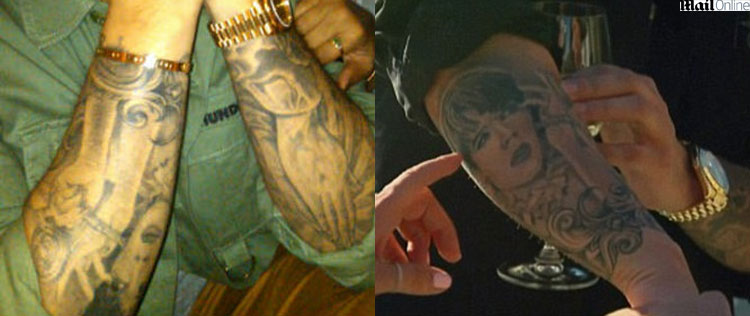 Rob Kardashian tatua a imagem da mãe no braço