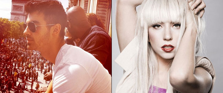 Joe Jonas quer compor com Lady Gaga