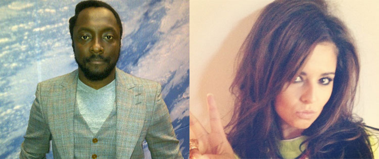 will.i.am e Cheryl Cole sofrem acidente de carro
