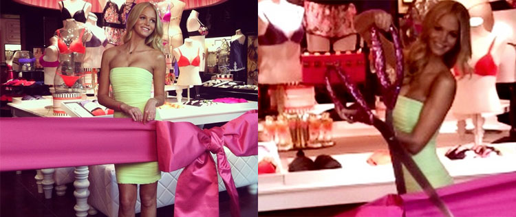 Suposto <i>affair</i> de Leonardo DiCaprio participa de evento da <i>Victoria´s Secret</i>