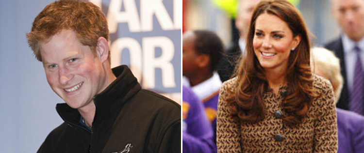 Príncipe Harry recebe apoio de Kate Middleton, após escândalo das fotos