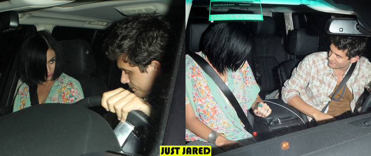 Katy Perry e John Mayer são flagrados em restaurante