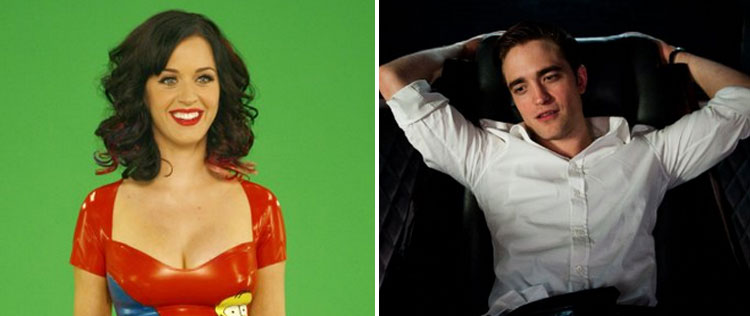 Katy Perry esbanja charme para cima de Robert Pattinson em jantar