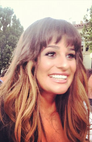 - <i>Ele me inspira</i>, diz Lea Michele sobre Cory Monteith
