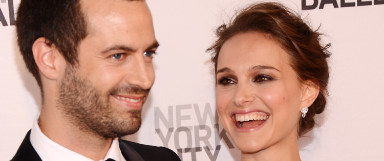 Natalie Portman levou o filho para a lua de mel