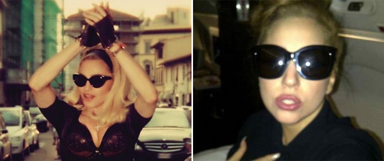 Madonna manda recado para Lady Gaga em <I>show</i>