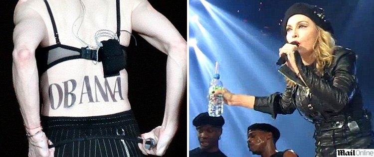 Madonna diz que foi irônica ao chamar Obama de muçulmano em <I>show</i>