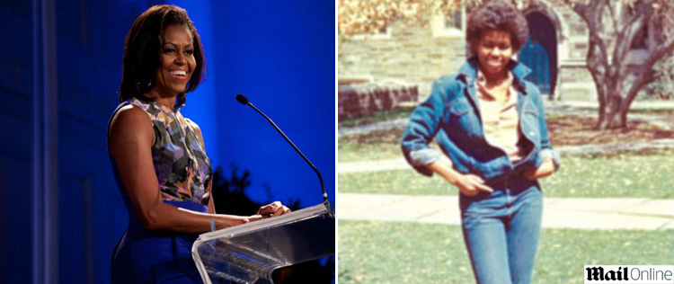 Veja Michelle Obama aos 19 anos