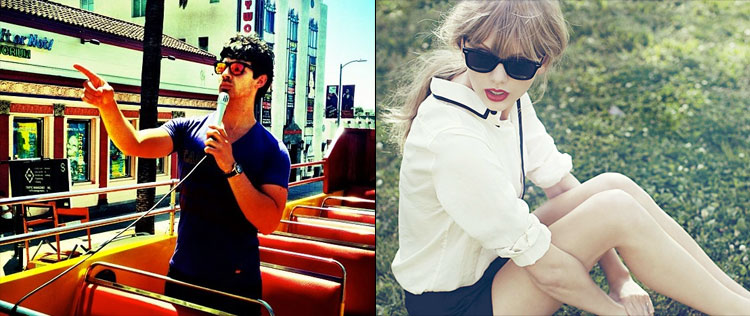 Taylor Swift e Joe Jonas se abraçam em bastidores de evento