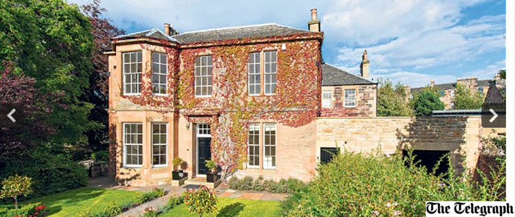 J.K. Rowling está vendendo a casa onde escreveu <i>Harry Potter</i>
