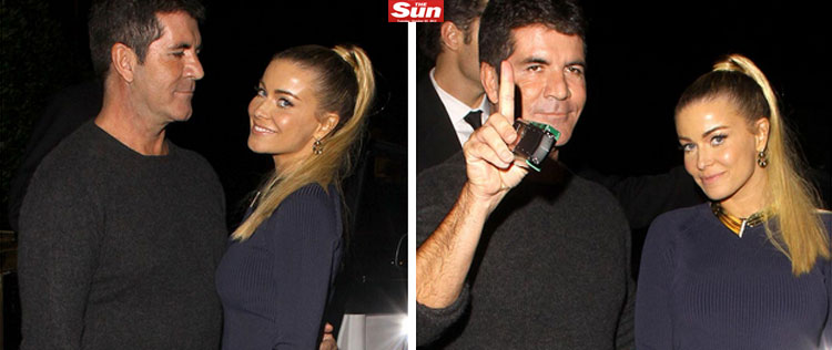 Simon Cowell está tendo <i>affair</i> com Carmen Electra, diz jornal