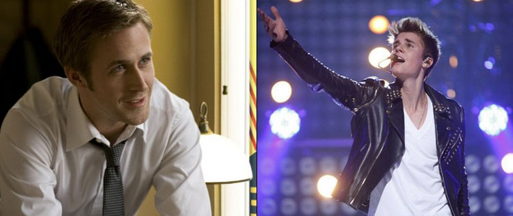 Justin Bieber tem parentesco com Ryan Gosling e Avril Lavigne